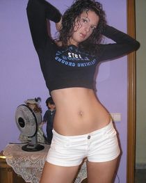 Hot babe Joana lives out
