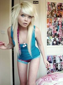 Andi playing nude at the